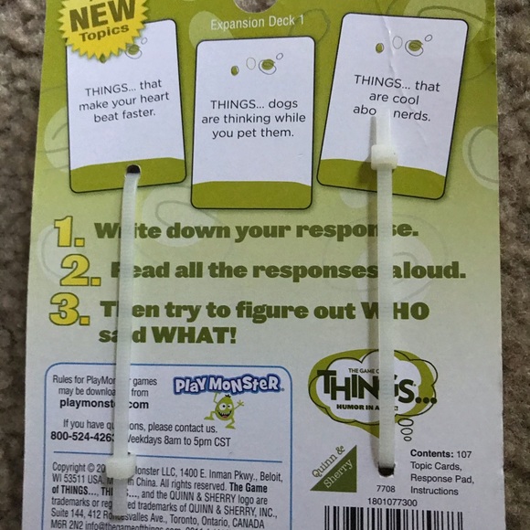 The Game of Things Humor in a Box! Ages 14 toAdult - Picture 3 of 3